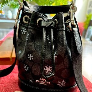 ‼️SOLD‼️ Coach mini bucket bag